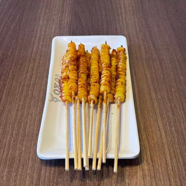 Grilled Corn Skewers.